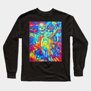 Abstract Person Long Sleeve T-Shirt